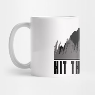 Hit The Trails MTB /cycling Mug